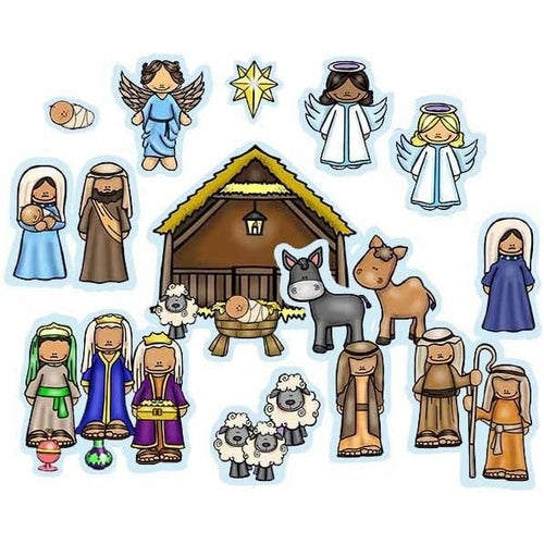 Nativity Mini plus flannel board