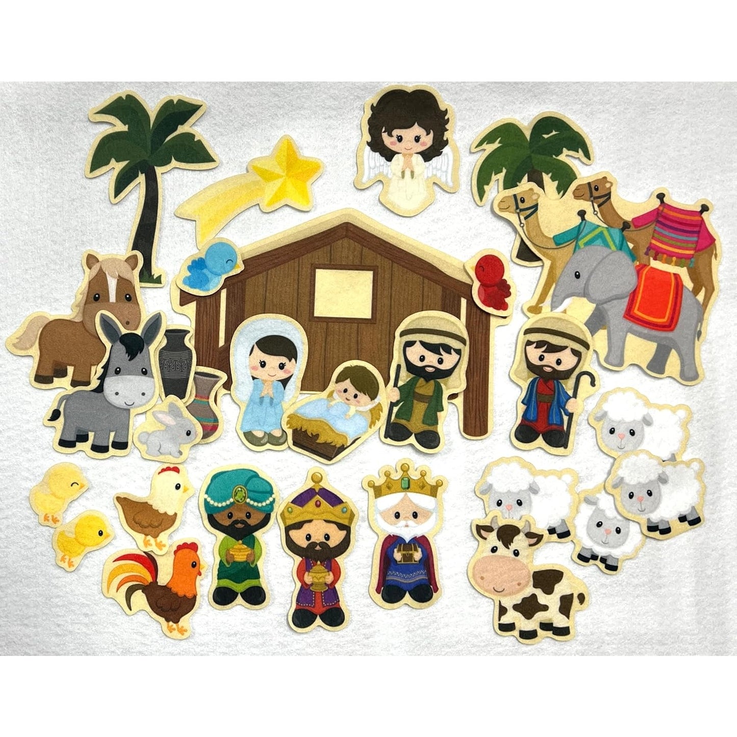Nativity Light Skinned with our without background