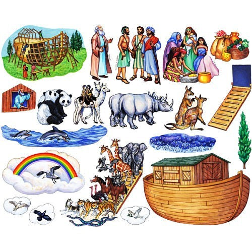 Noah's Ark Bible Felt Figures
