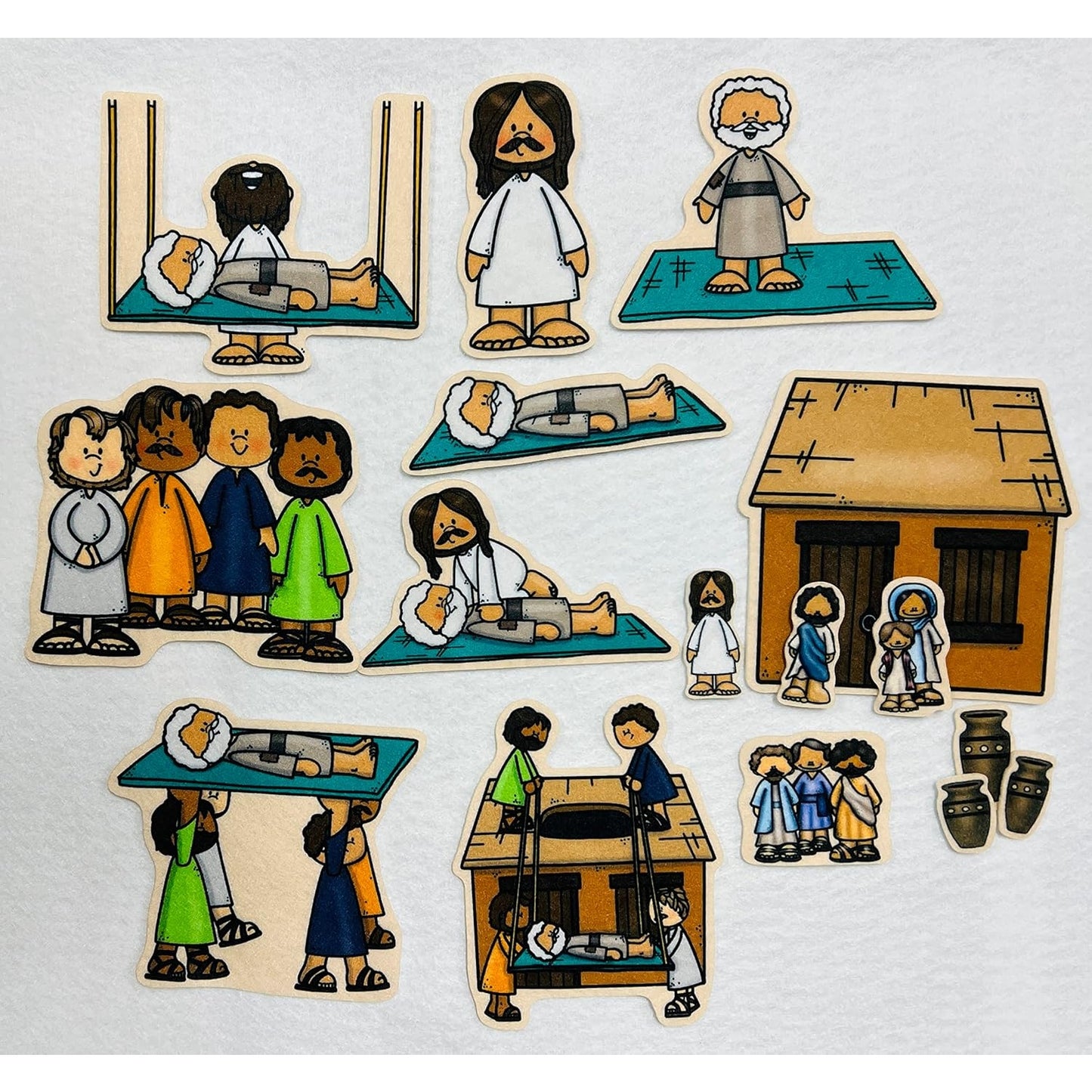 Jesus Heals The Paralyzed Man Bible Story