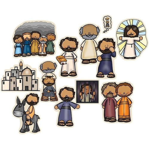 Paul becomes Saul Bible Flannel Board Story