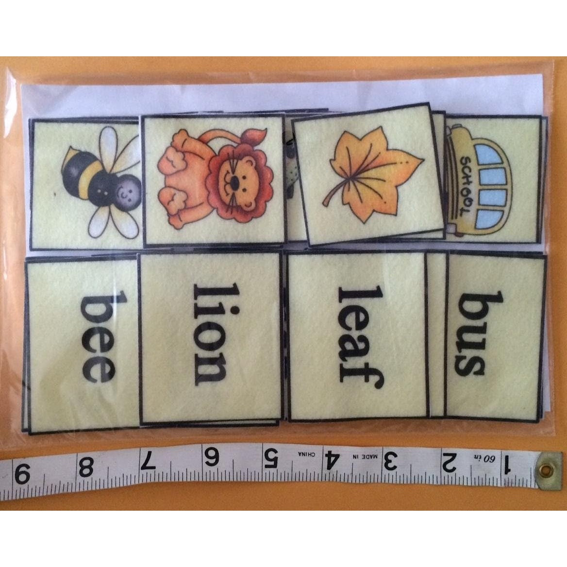 Picture Word Match Felt