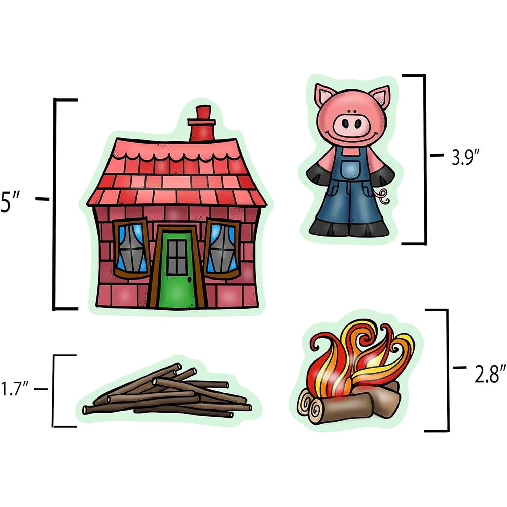 Three Little Pigs Small Felt Story