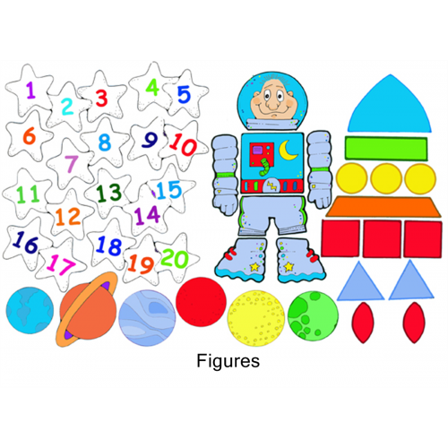 Space camp Toggle Book