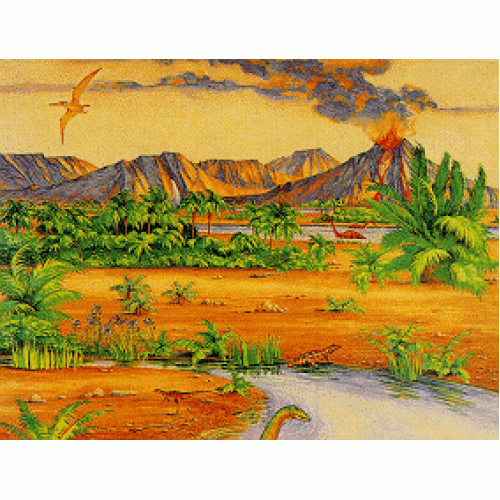 Dinosaurs Background only