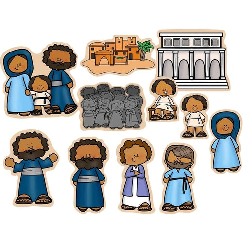 Boy Jesus at The Temple