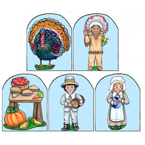 Thanksgiving Hand Mitts Puppets