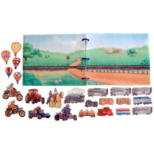 Transportation Soft Felt Book