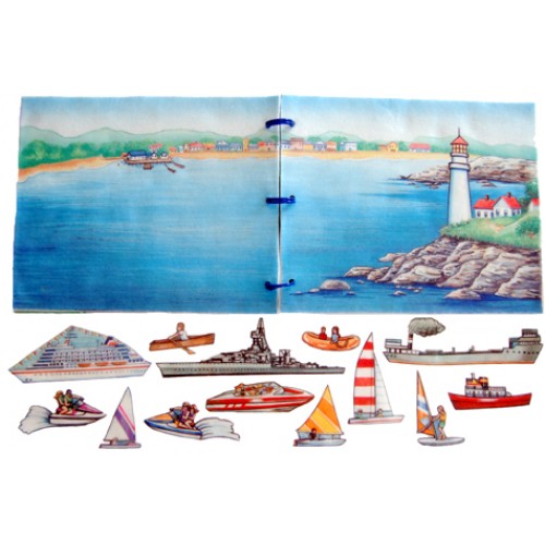 Transportation Soft Felt Book