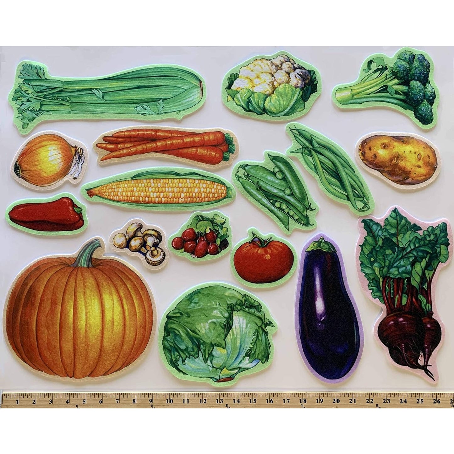 Vegetables Felt Figures