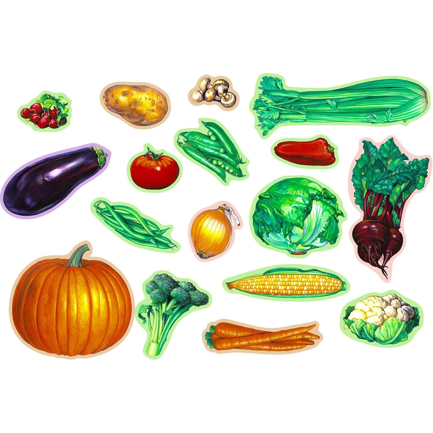 Vegetables Felt Figures
