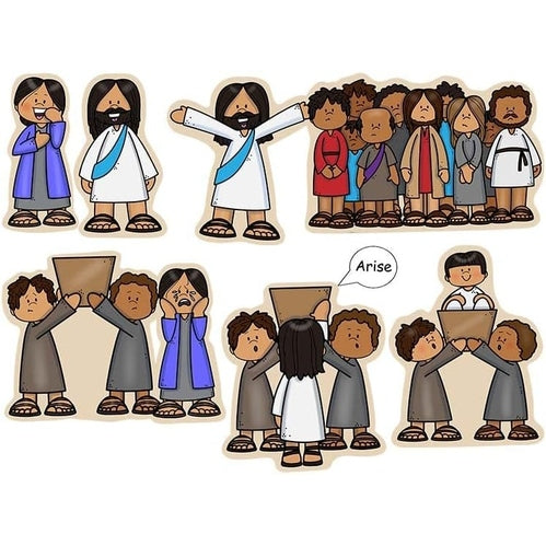 Jesus Raises Widow's Son Bible Story