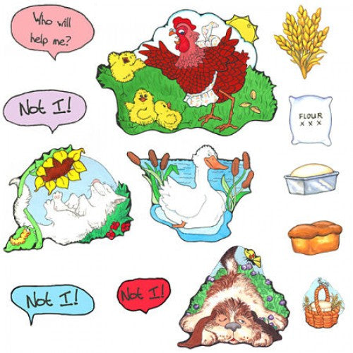 Working Together Little Red Hen Clearance Sale